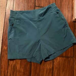 Women's Teal Athleta shorts